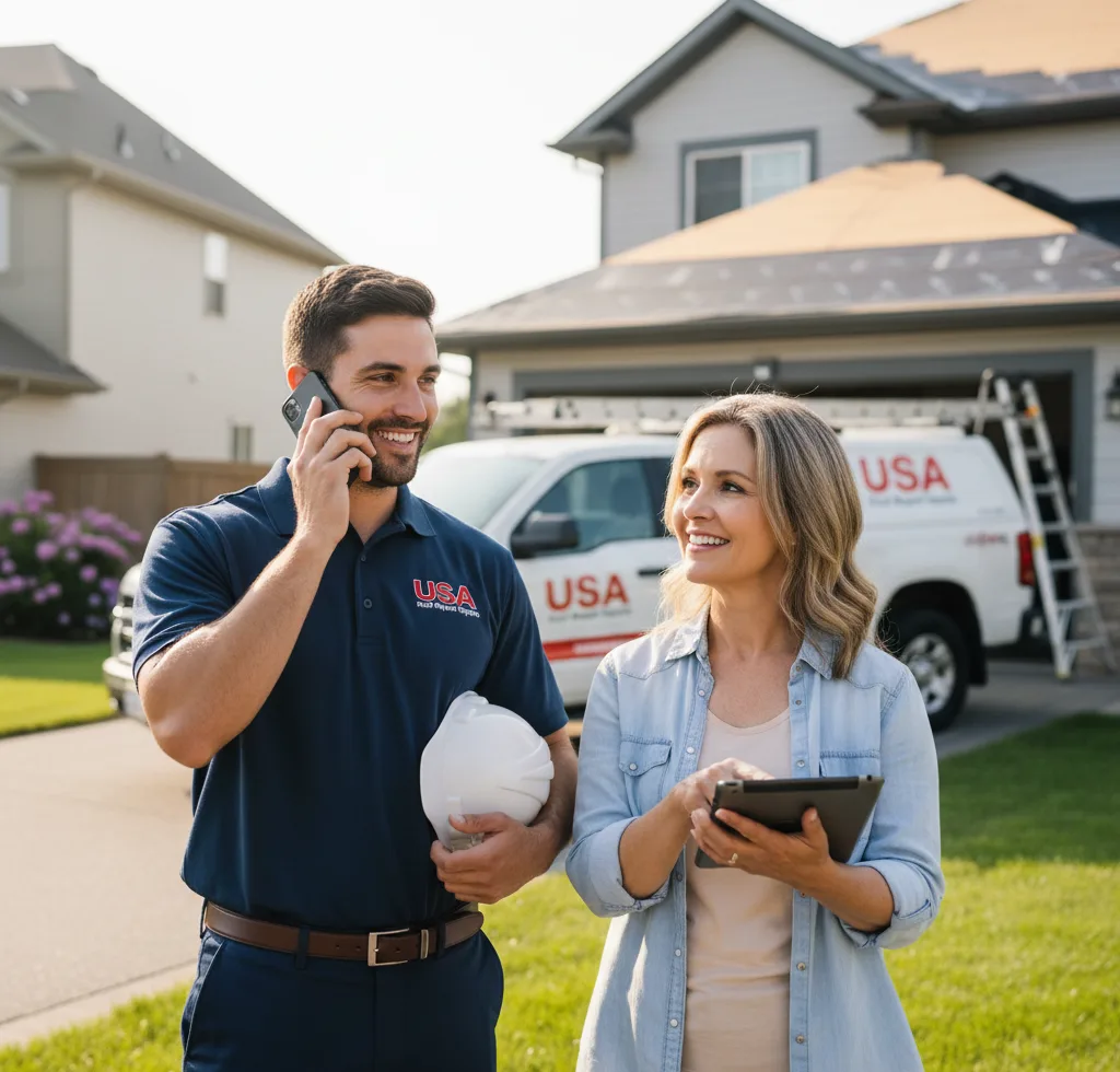 USA Roof Repair Experts customer support in Lantana